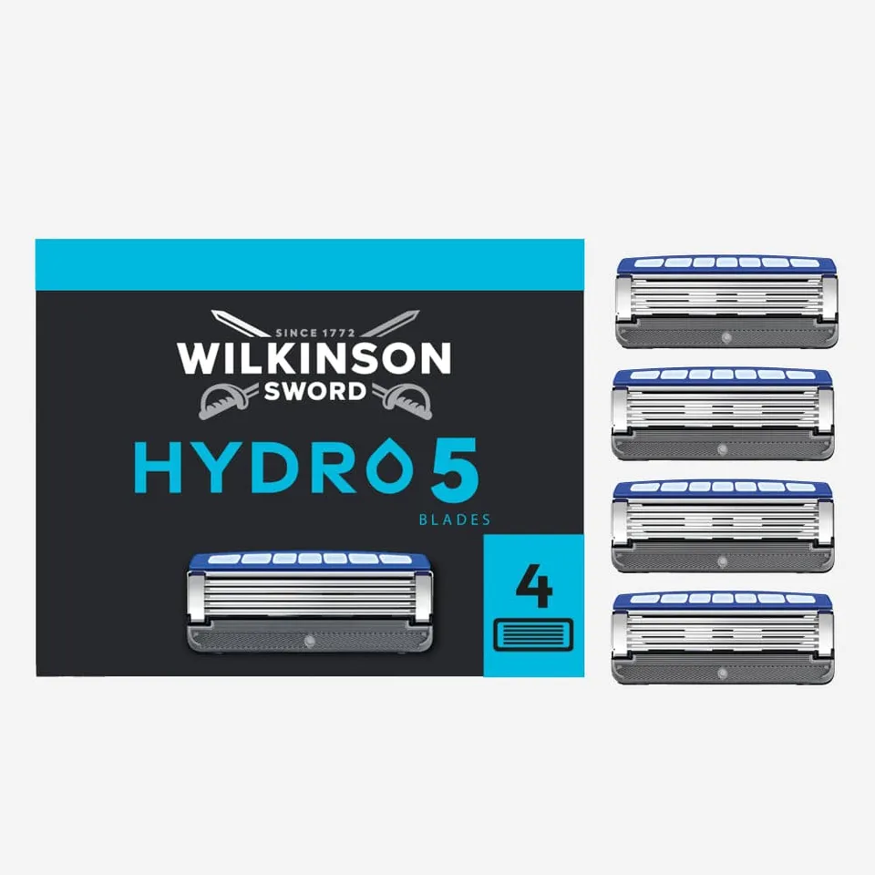 Wilkinson Hydro 5 lamette ricambio 4 pezzi gel idratante