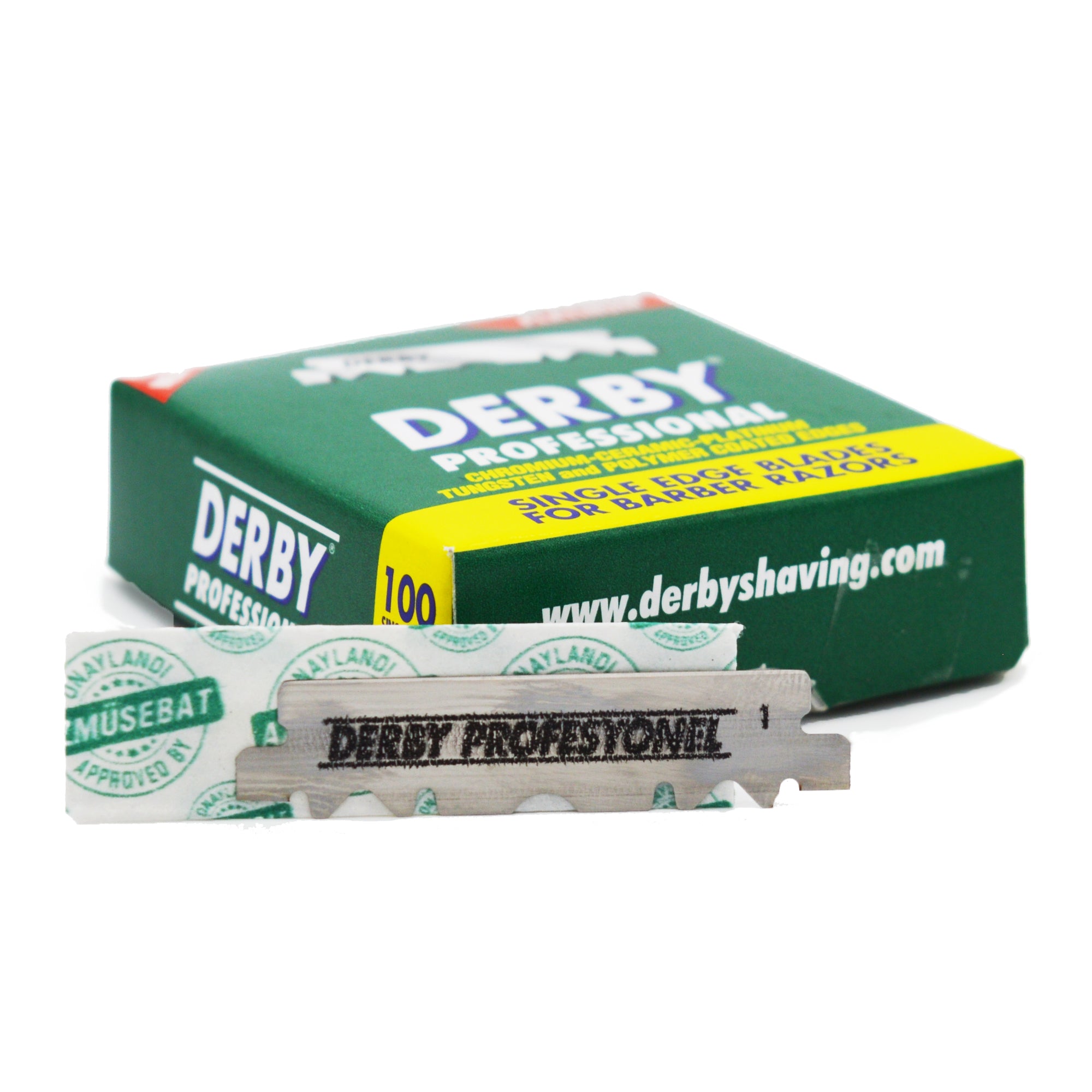Derby Professional lamette monolama single edge 100 pezzi