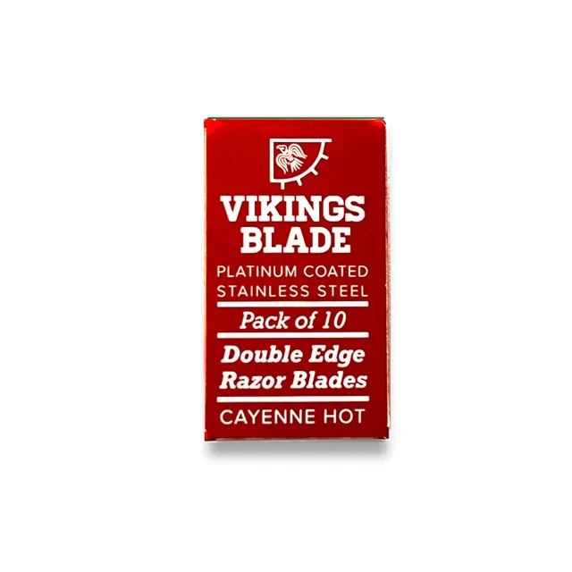 Viking's Blade Cayenne Hot lamette barba 10 pezzi semi-aggressive