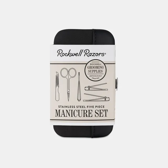 Rockwell Manicure Set Acciaio 6 Pezzi con Astuccio