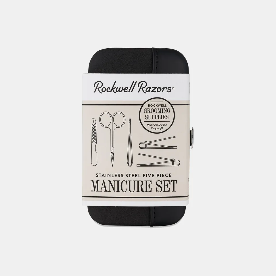 Rockwell Manicure Set Viaggio Acciaio 6 Pezzi con Astuccio
