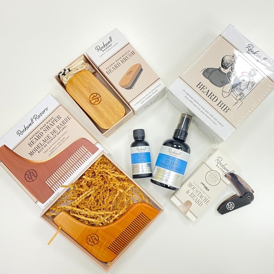 Rockwell Kit barba completo olio e spazzola