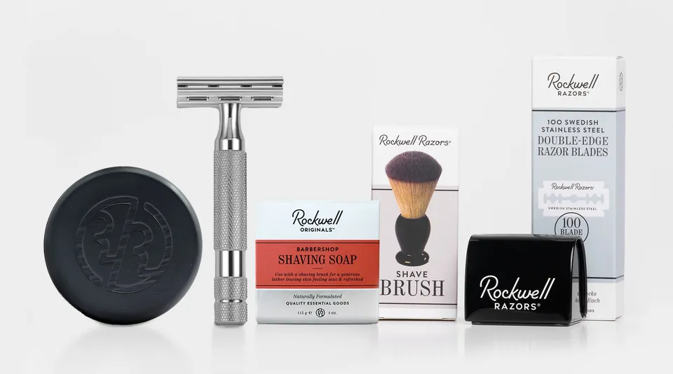 Rockwell 2C Kit Barba Eco Gunmetal 2 anni rasatura