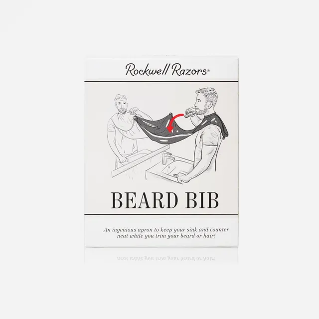 Rockwell Beard Bib bavaglino barba con ventose