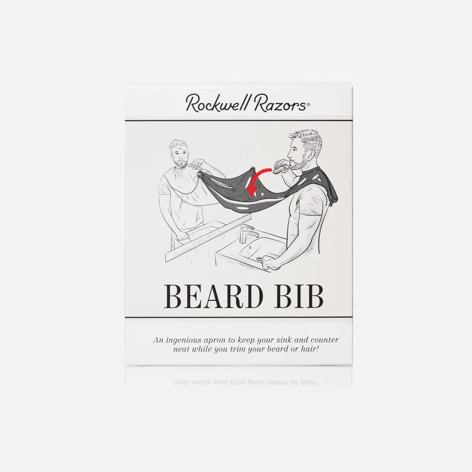 Rockwell Beard Bib bavaglino barba con ventose
