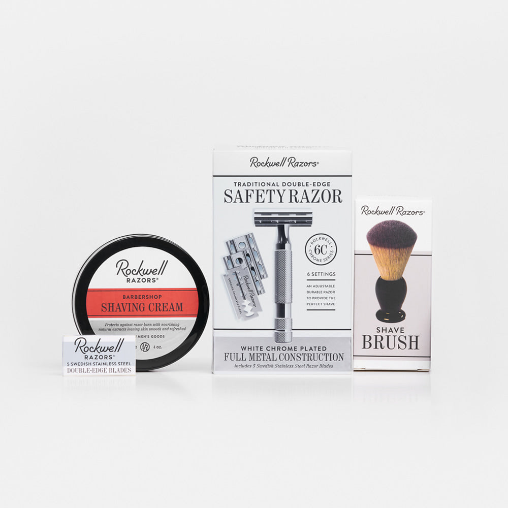Rockwell 6C kit rasatura White Chrome 6 livelli