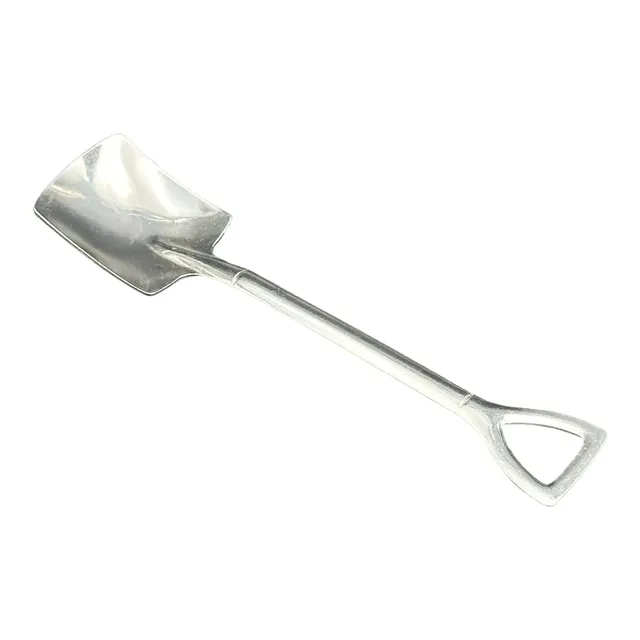 Sbarba vanga prelievo sapone spatola argento piatta 15,5 cm