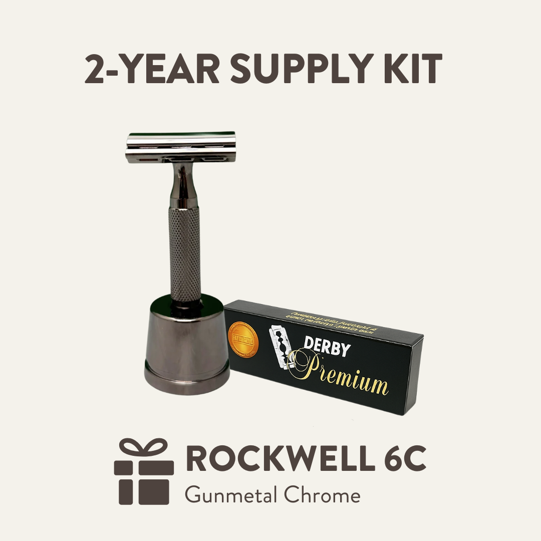 Rockwell 6C kit rasatura 2 anni White Chrome