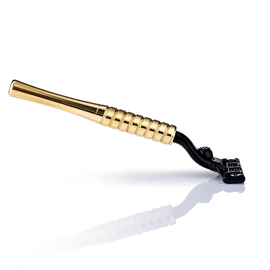 Reggie's Mercury Brass rasoio cartucce ottone lucido