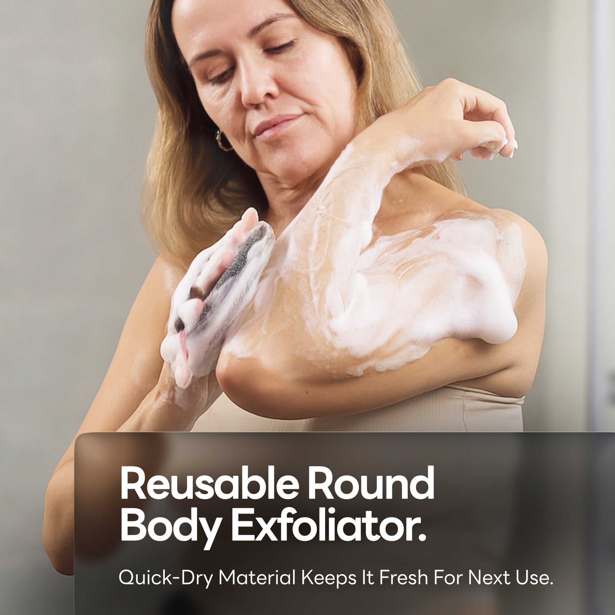 Caveem Bathing Buffer Spugna Esfoliante Corpo Leggera