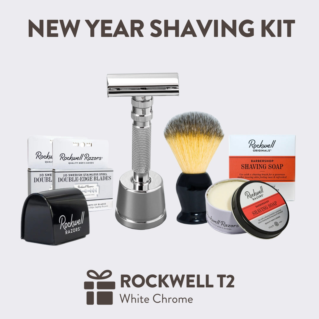 Rockwell T2 kit rasatura 1 anno Gunmetal Chrome