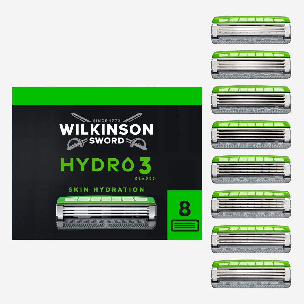 Wilkinson Hydro 3 lamette ricambio 4 pezzi testina piccola