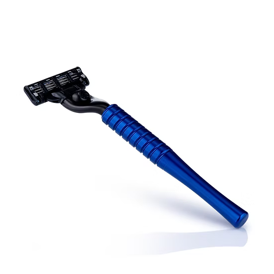 Reggie's Mercury Blue Rasoio a Cartuccia Alluminio Blu