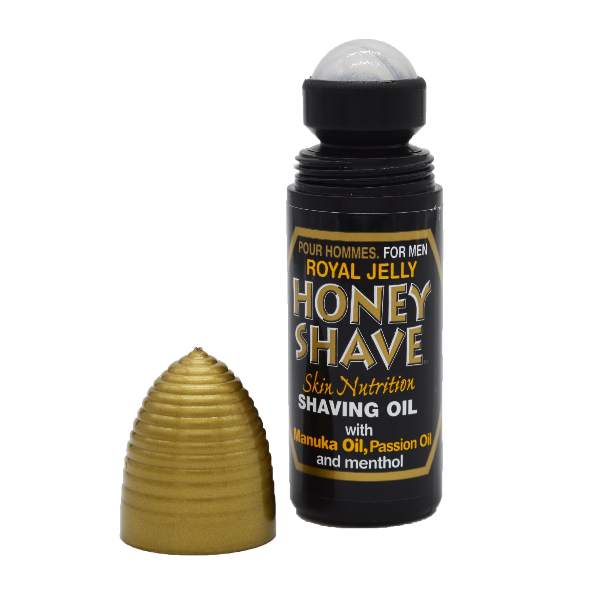 Honey Shave Royal Jelly olio barba 50ml roll-on