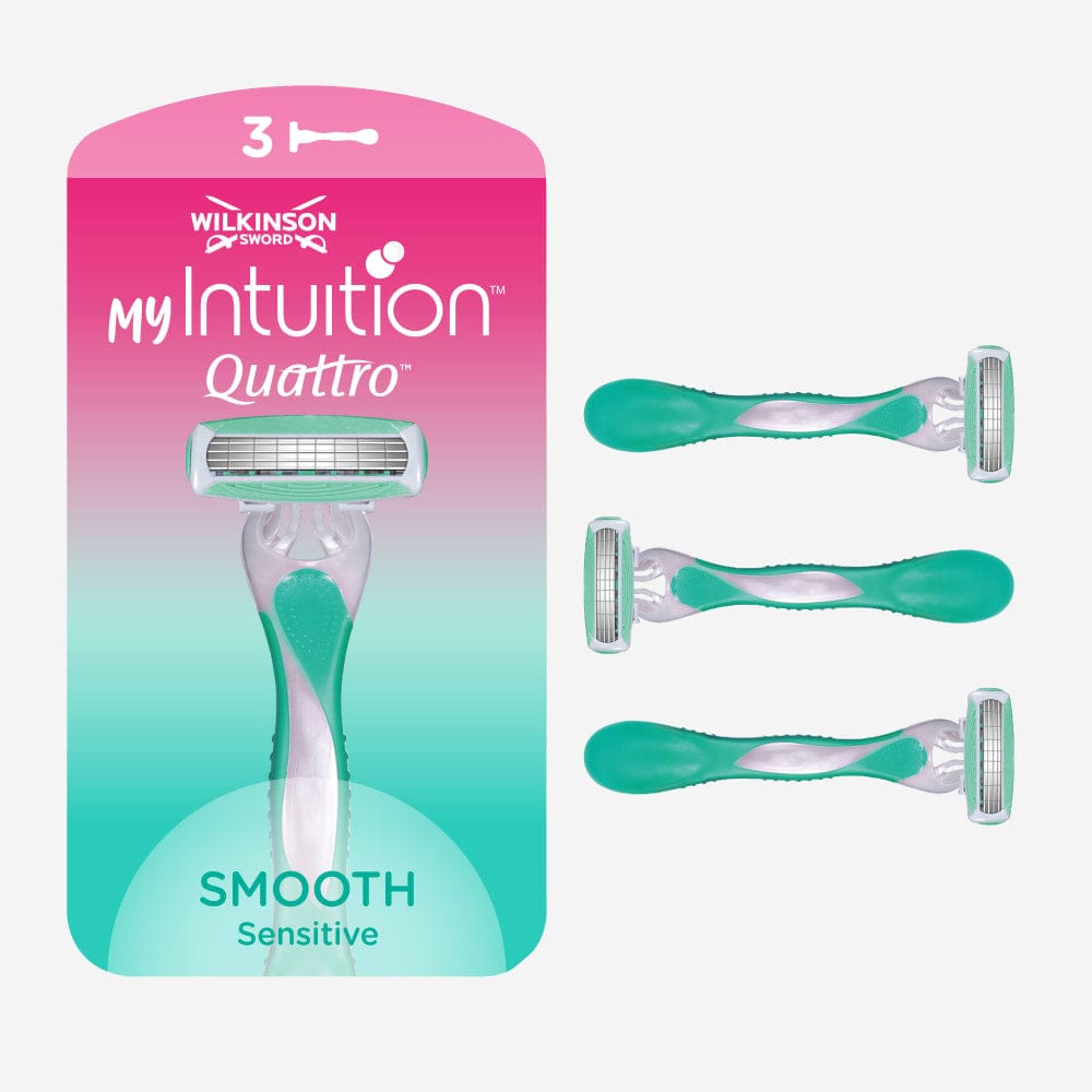 Wilkinson Quattro Smooth Sensitive rasoio donna 4 lame monouso