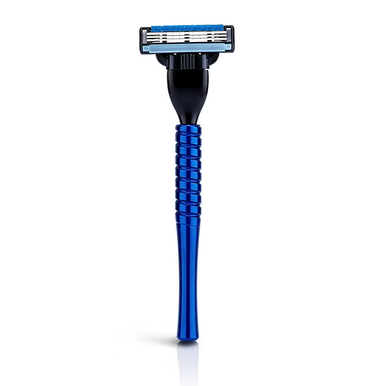 Reggie's Mercury Blue Rasoio a Cartuccia Alluminio Blu