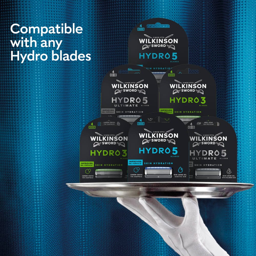 Wilkinson Hydro 5 rasoio 5 lame + 4 idratante sensibile
