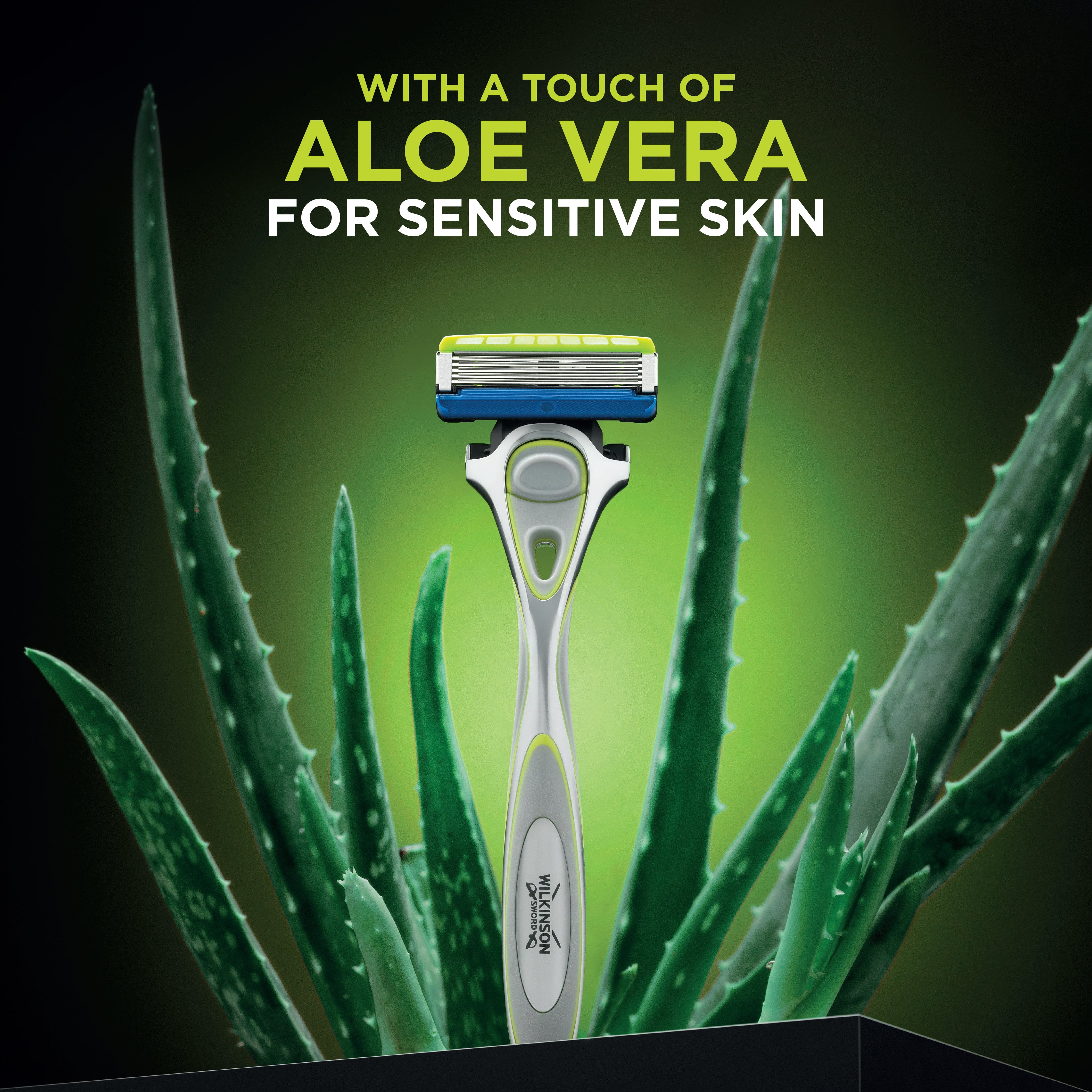 Wilkinson Hydro 5 Sensitive lamette ricambio 4 pezzi pelle sensibile