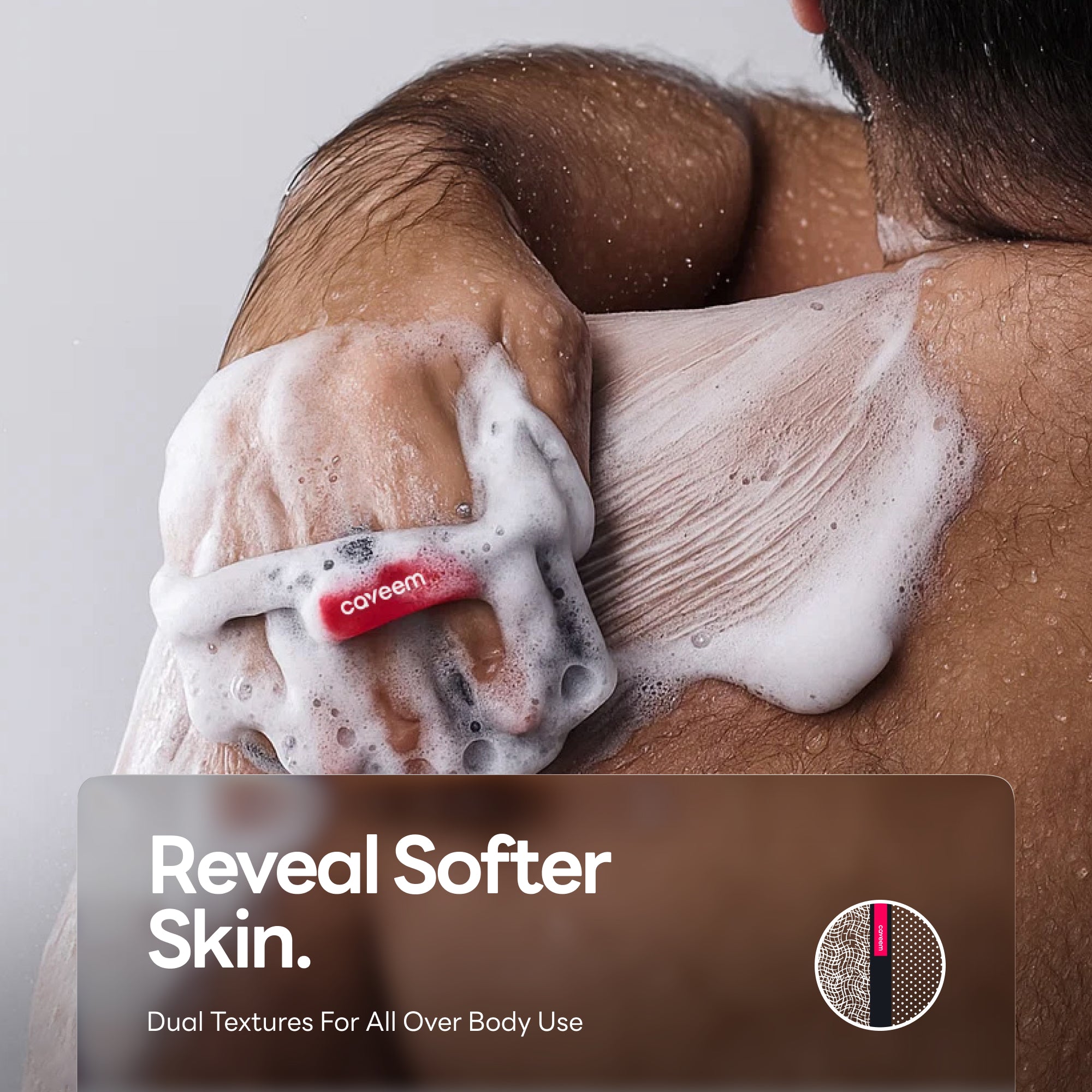 Caveem Bathing spugna esfoliante leggera doccia