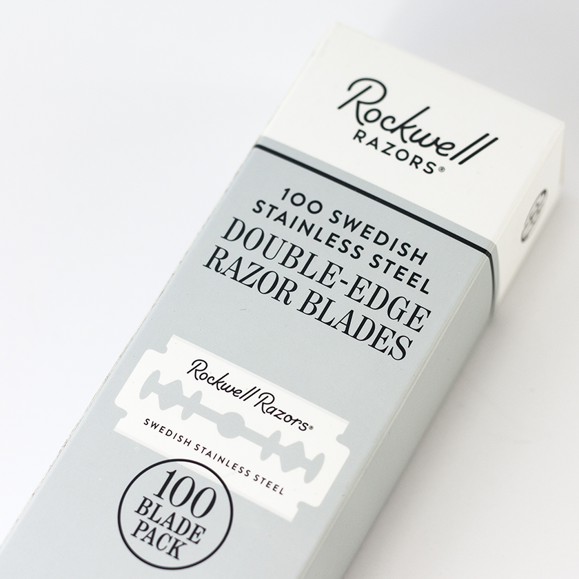 Rockwell Razor Blades Lamette Double Edge 100 pz con Box Inox