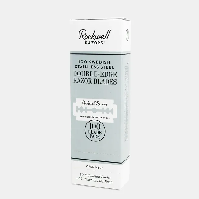 Rockwell Razor Blades lamette 100 pz acciaio svedese