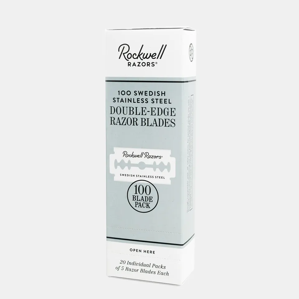 Rockwell Razor Blades lamette 100 pz acciaio svedese