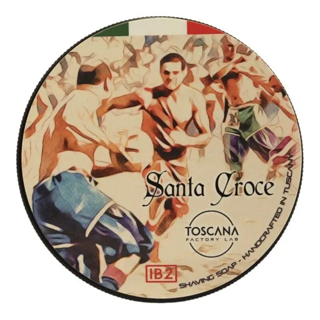Sbarba Toscana Factory Lab Santa Croce sapone barba 125gr cuoio