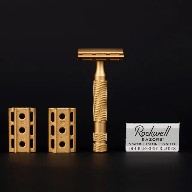 Rockwell 6S kit rasatura oro 24Kt edizione limitata