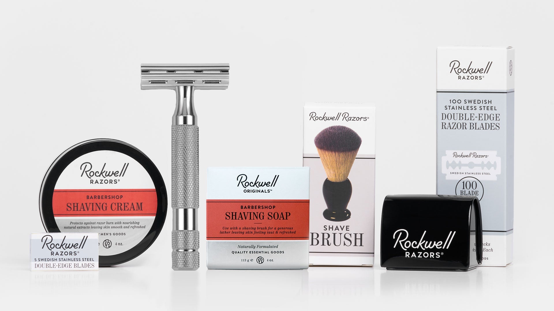 Rockwell Eco Shave Kit Set Rasatura 2C Regolabile 2 Anni