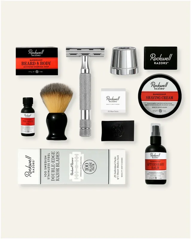 Rockwell 6C Kit rasatura gunmetal chrome completo