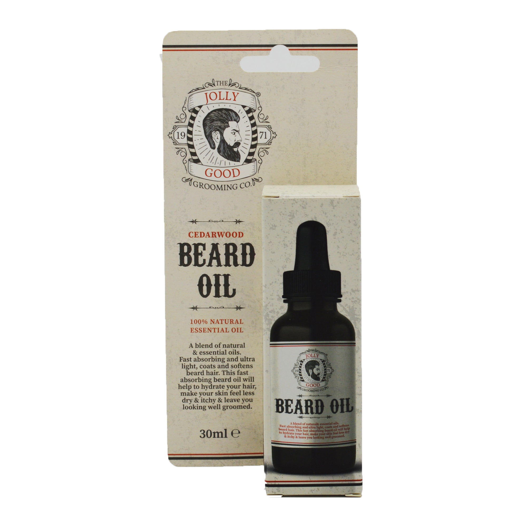 Jolly Good olio barba 30ml cedro mentolo eucalipto