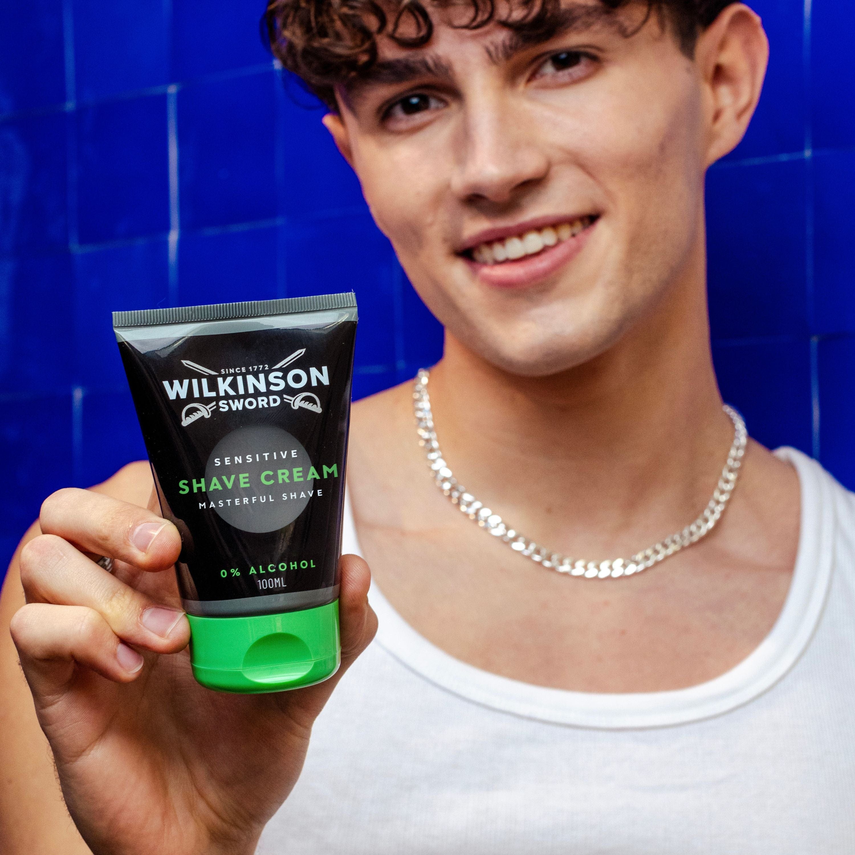 Wilkinson Sensitive Crema Barba 100 ml Pelli Sensibili