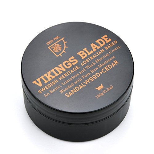 Viking's Blade Sandalwood Cedar Crema da Barba Sandalo 5,3 oz