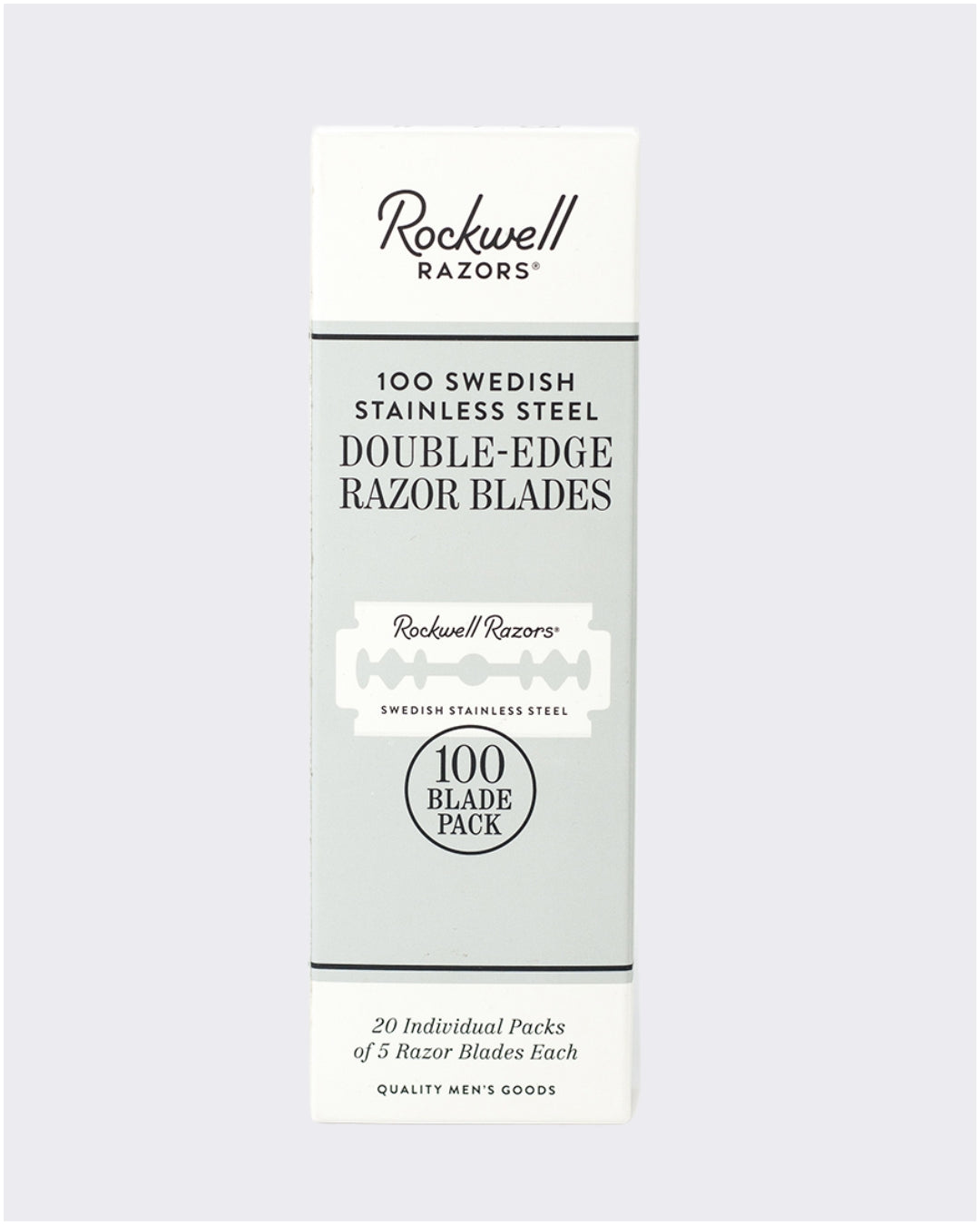 Rockwell T2 Rasoio Sicurezza Regolabile Gunmetal + 100 Lamette