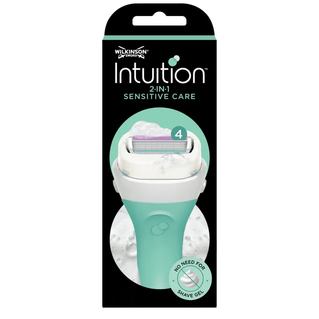 Wilkinson Intuition Sensitive Care Rasoio Donna 3 Pezzi
