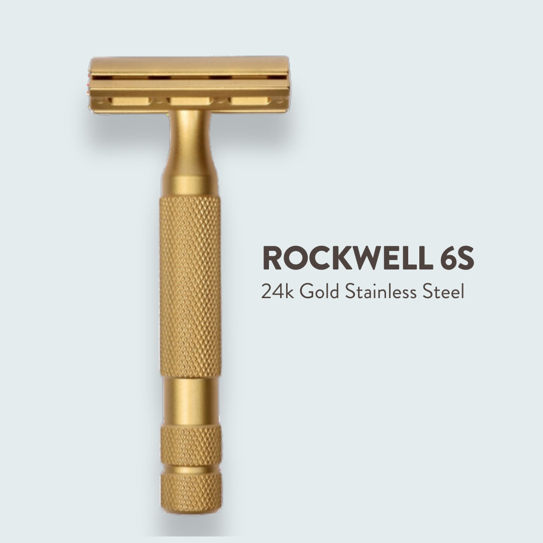 Rockwell 6S rasoio sicurezza nero 6 regolazioni acciaio