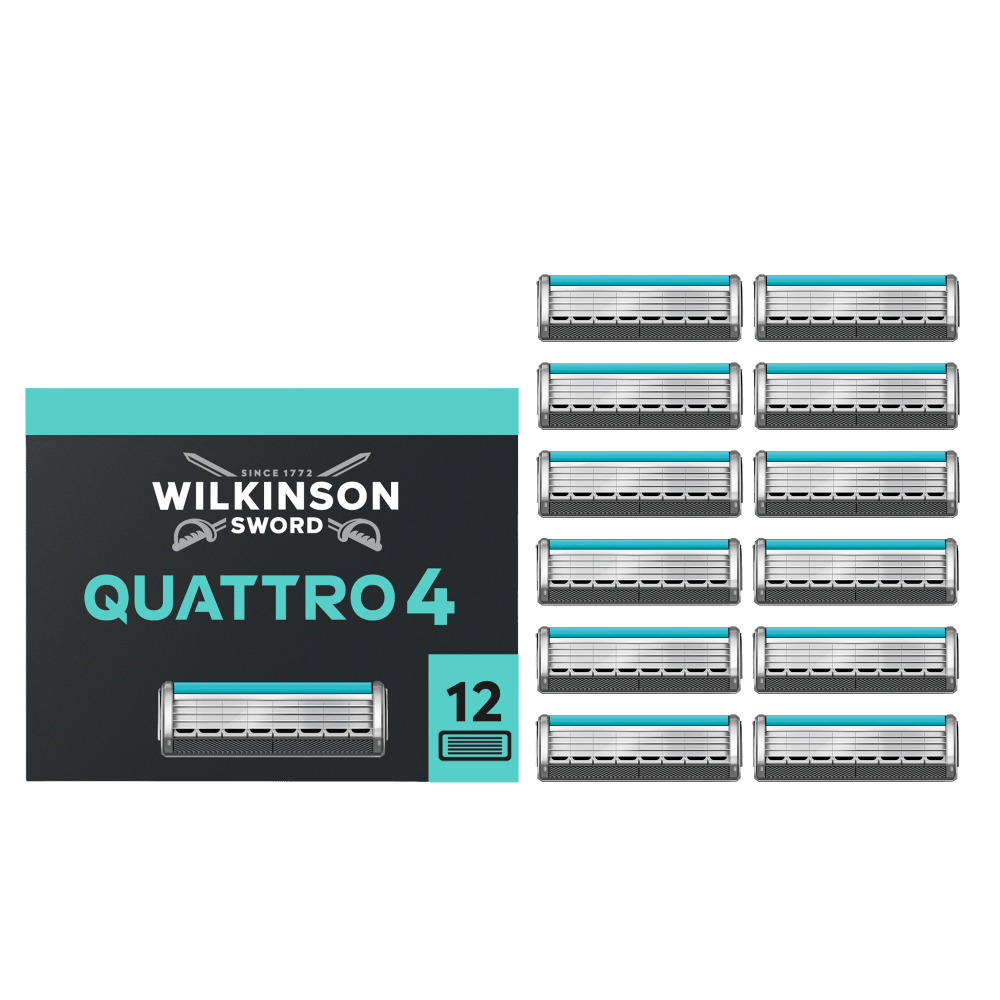 Wilkinson Quattro Lamette Uomo 4 Lame 4pz Aloe