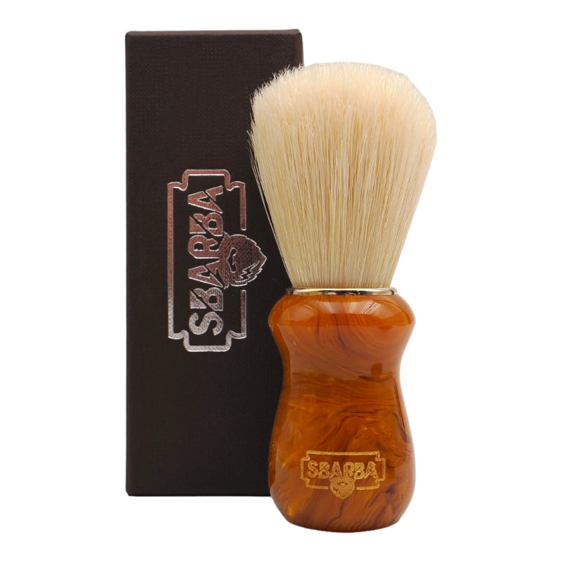 Sbarba Classico Miele pennello da barba setola 27 mm