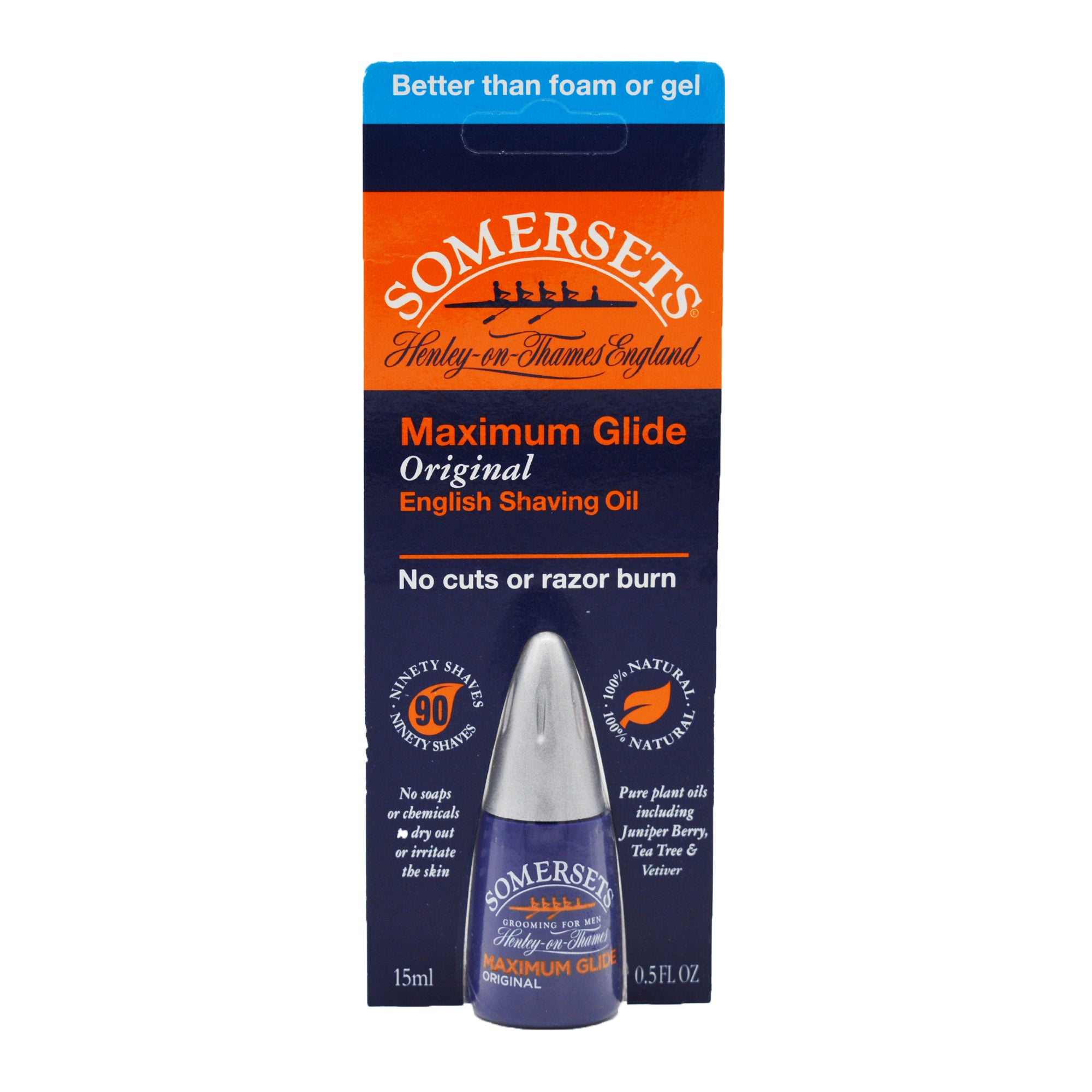 Somersets olio rasatura 15ml Original tea tree lavanda