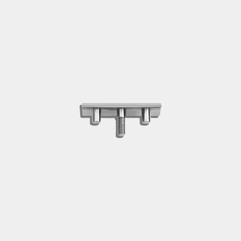 Rockwell Cap testina ricambio White Chrome rasoio