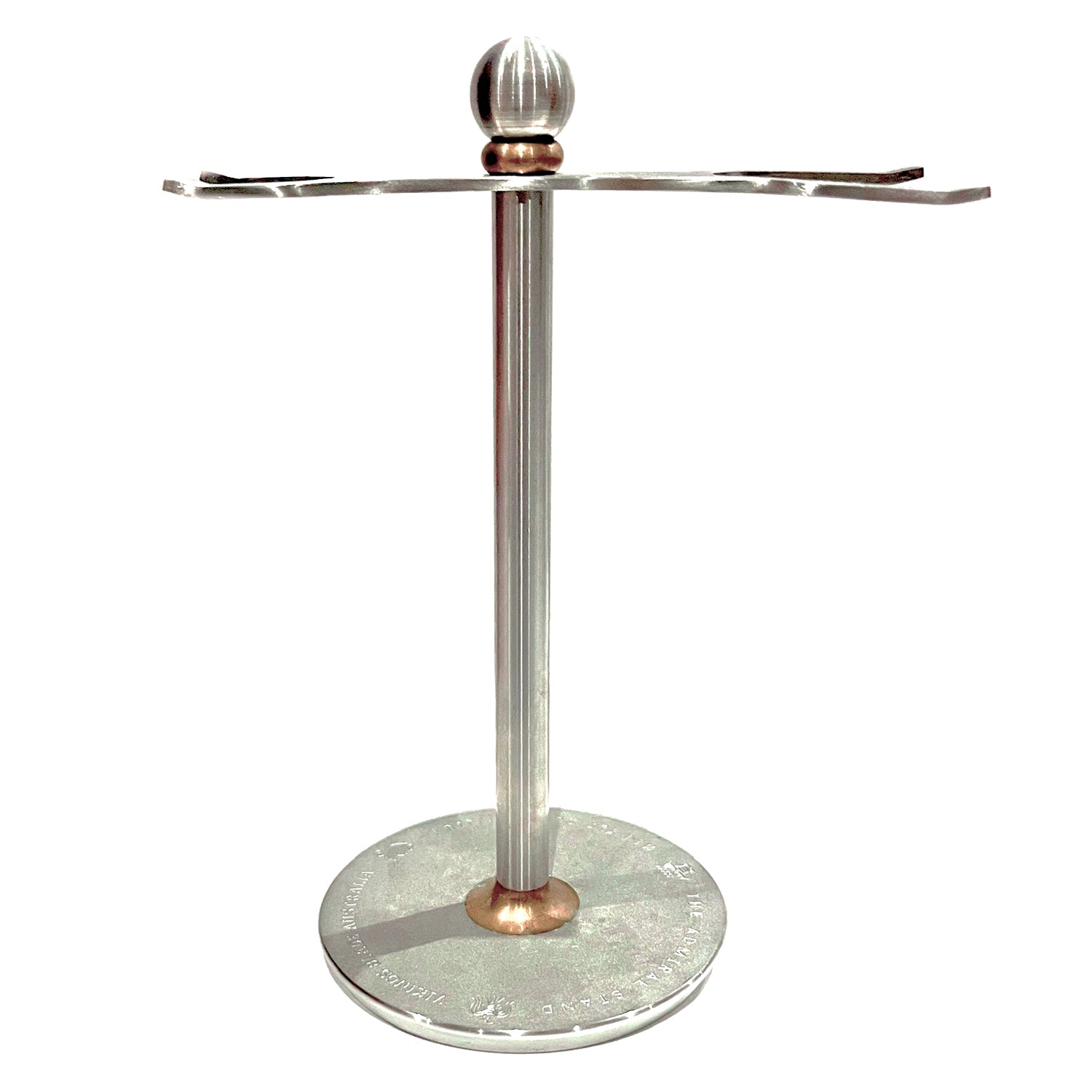 Viking's Blade Admiral supporto rasoio e pennello in acciaio