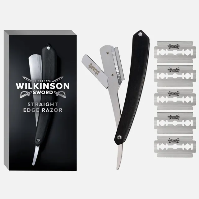 Wilkinson Classic Rasoio Mano Libera Legno con Lamette
