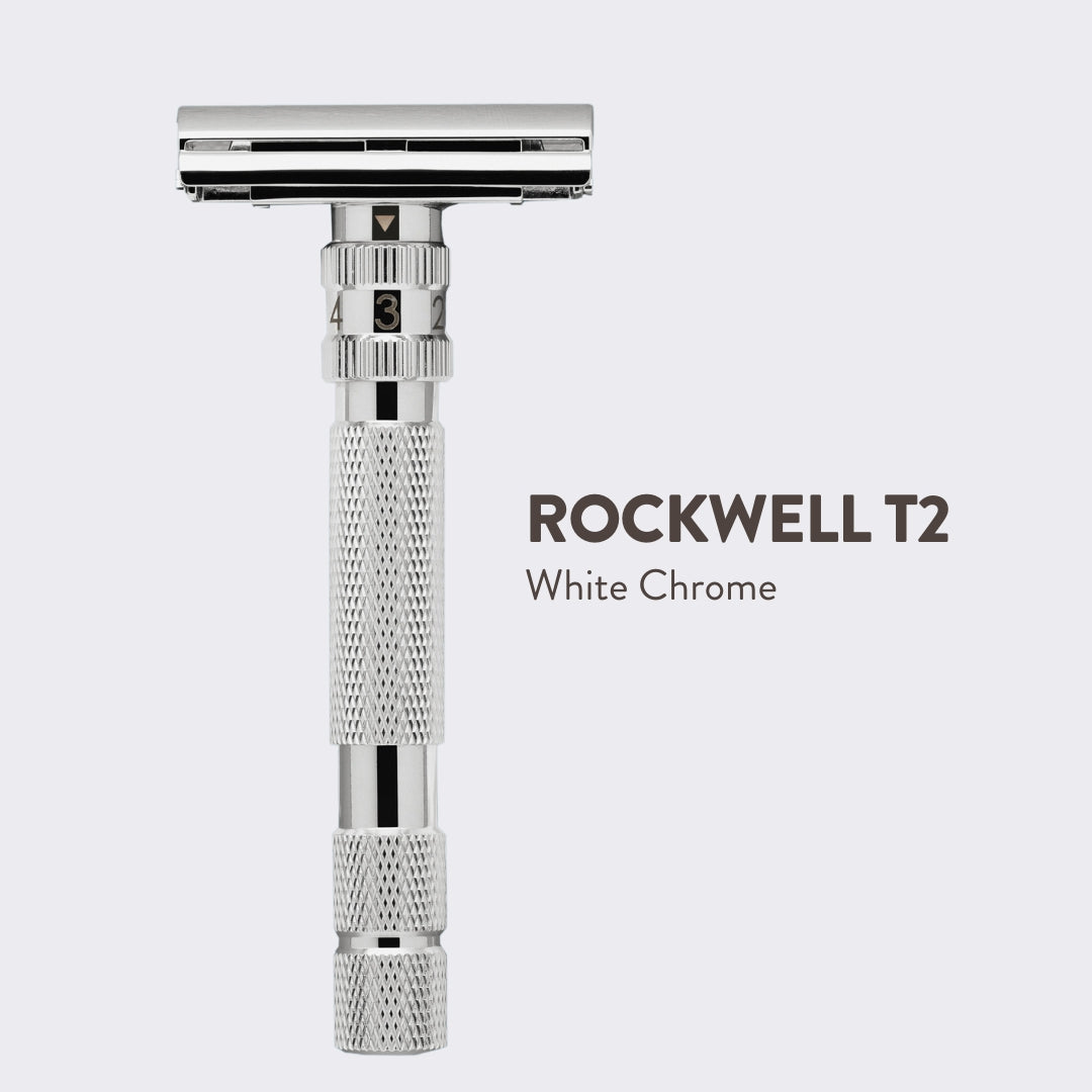 Rockwell T2 Rasoio sicurezza gunmetal regolabile