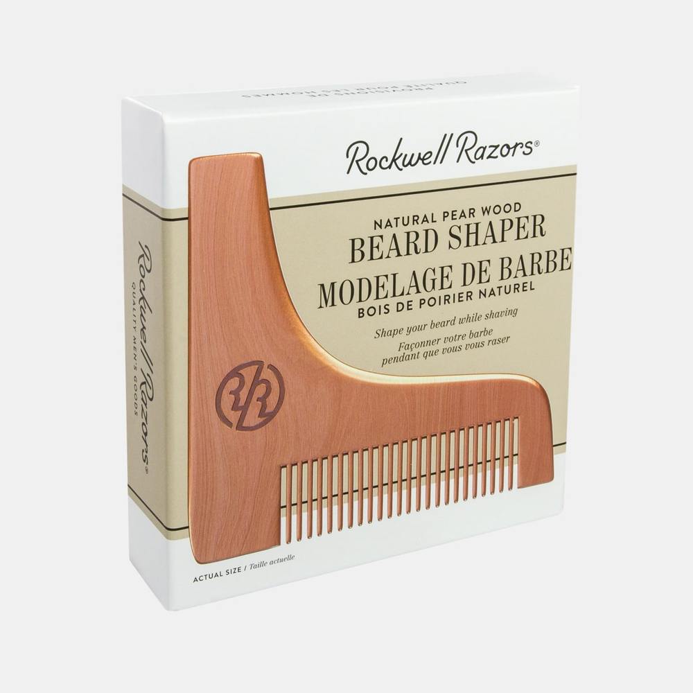 Rockwell Set Cura Barba Uomo con Spazzola e Pettine