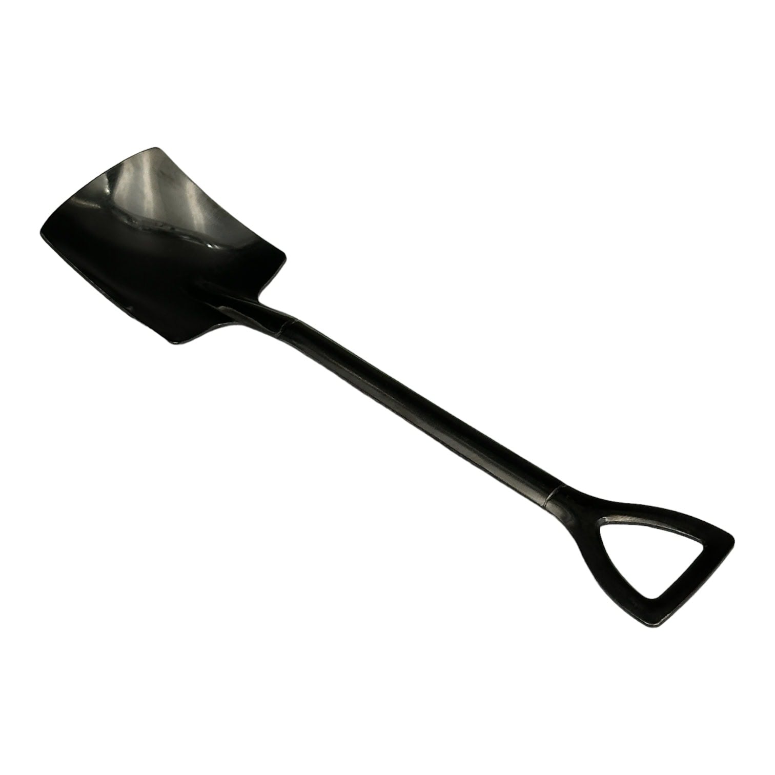 Sbarba Accessori vanga sapone da barba nera piatta 15,5cm spatola