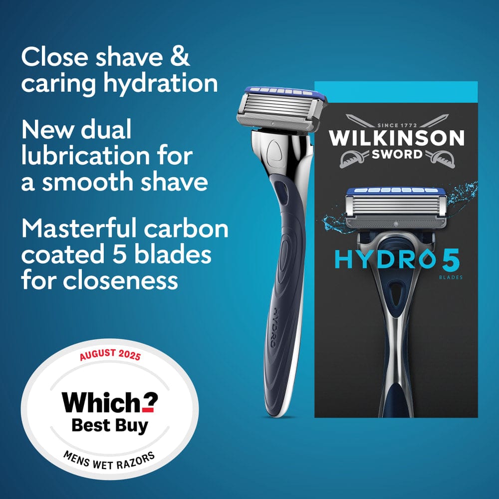 Wilkinson Hydro 5 rasoio 5 lame + 4 idratante sensibile