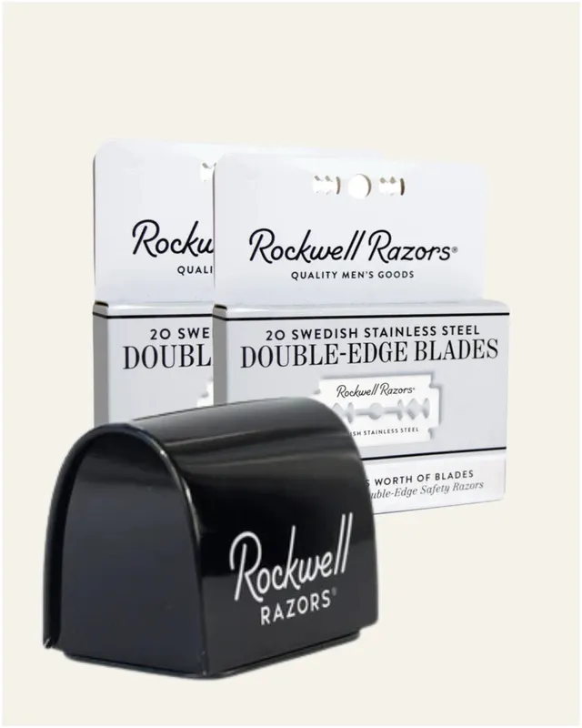 Rockwell Razor Blades Lamette Double Edge 40 pz con Box