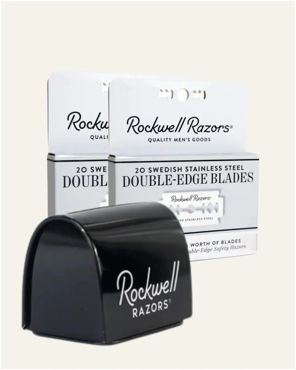 Rockwell Razor Blades Lamette Double Edge 40 pz con Box