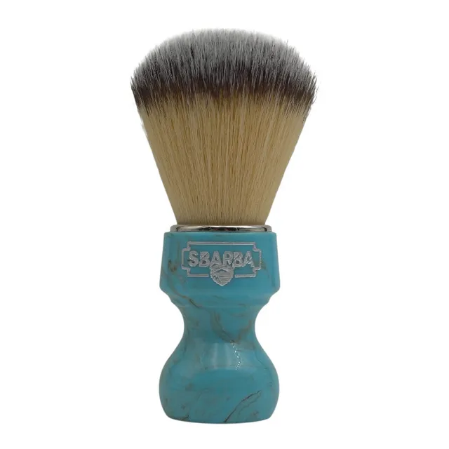 Sbarba Nobile Azzurro Cielo pennello da barba sintetico