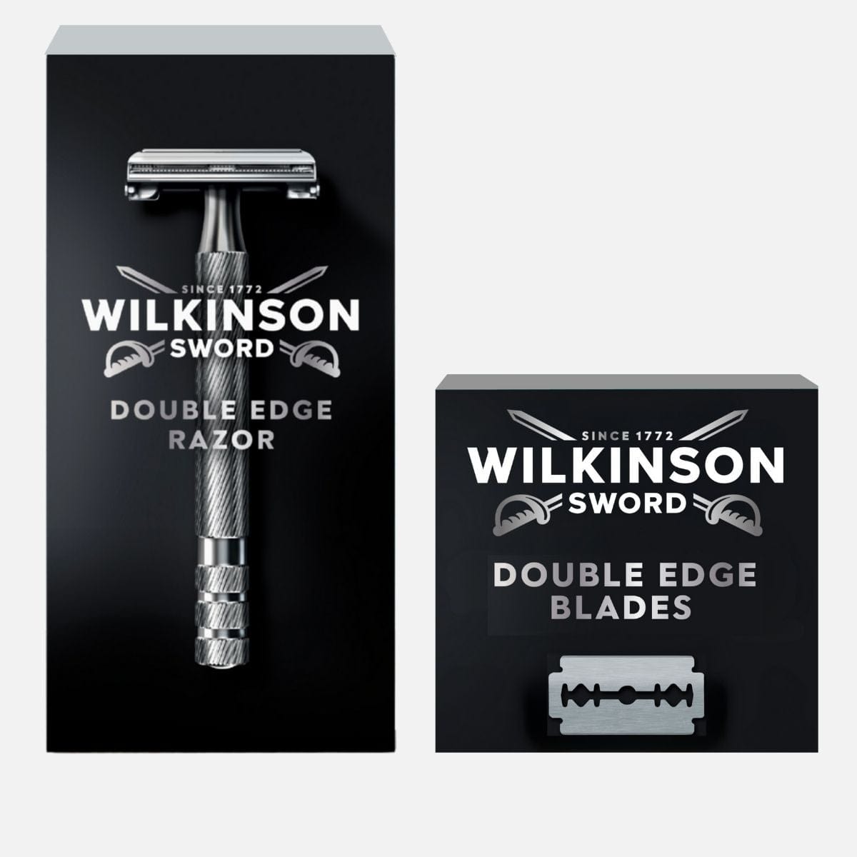 Wilkinson Classic rasoio di sicurezza + 5 lamette metallo